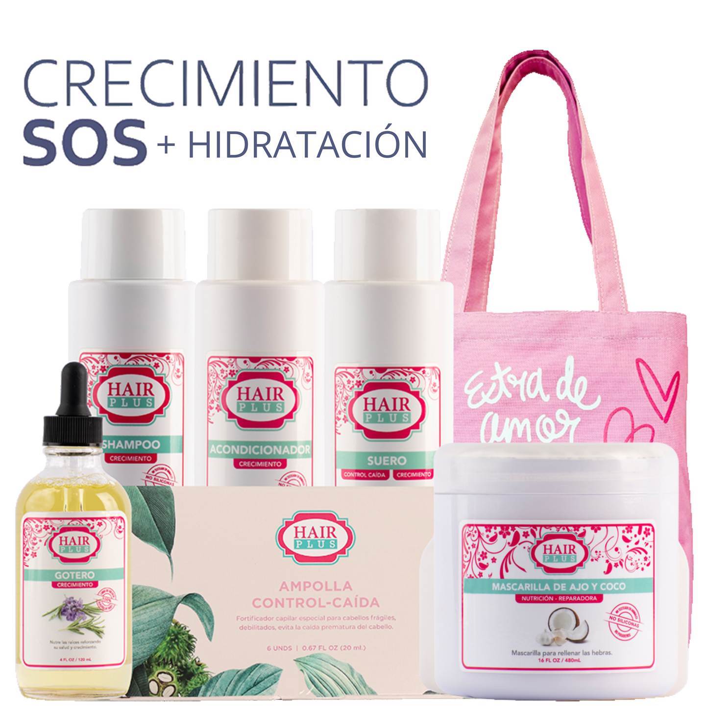 KIT CRECIMIENTO SOS + NUTRICIÓN