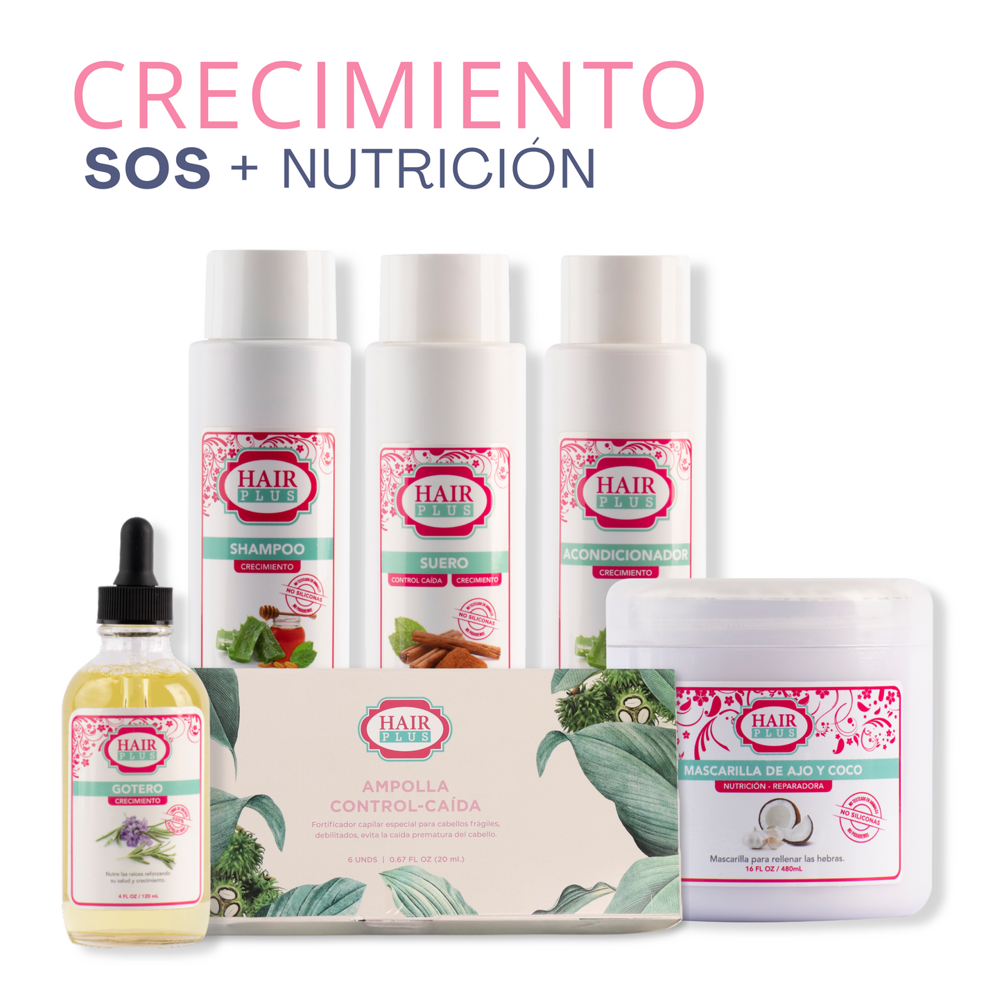 KIT CRECIMIENTO SOS + NUTRICIÓN