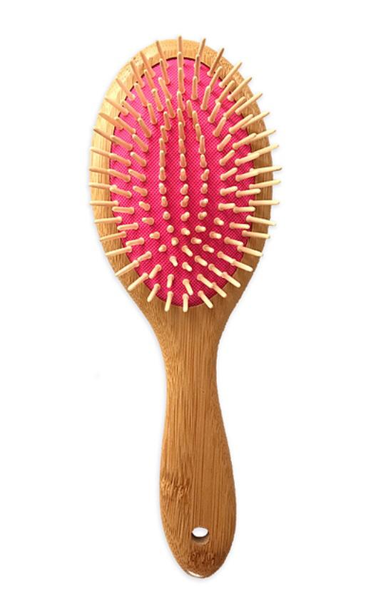 Cepillo de Bamboo Rosa