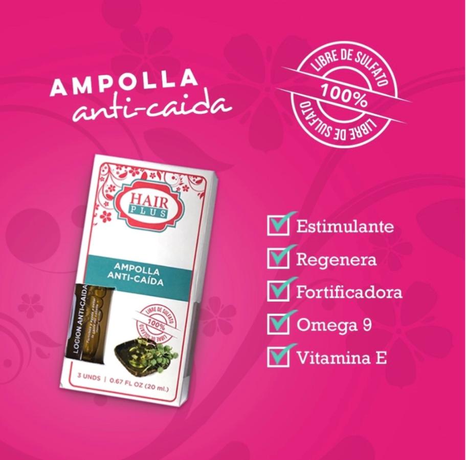 Ampollas Control Caída (3 Unidades)