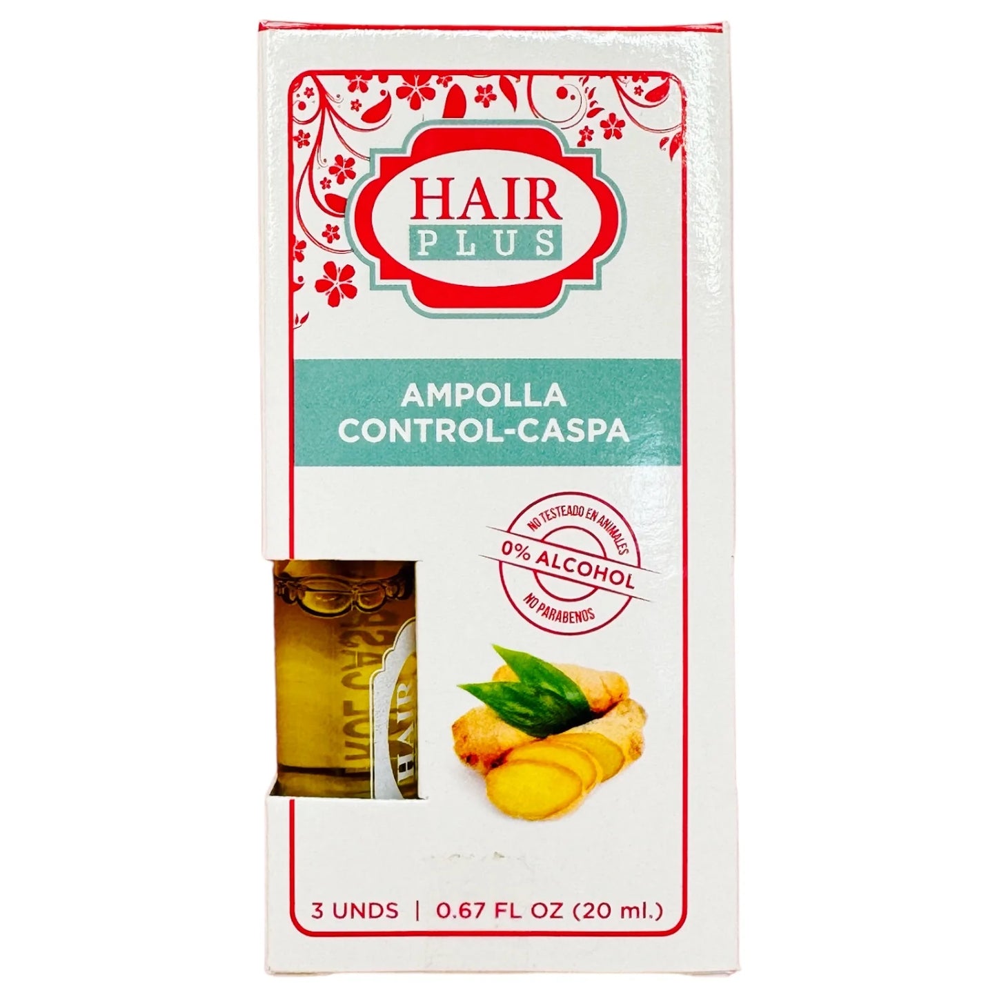 KIT CONTROL CASPA AMPOLLAS (3 UNIDADES)