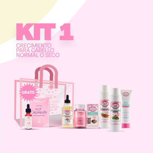 KIT CRECIMIENTO CABELLO NORMAL / SECO (KIT 1)