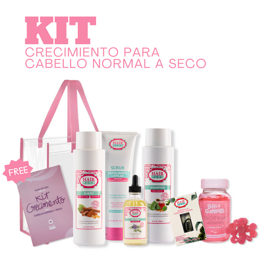 KIT CRECIMIENTO CABELLO NORMAL A SECO