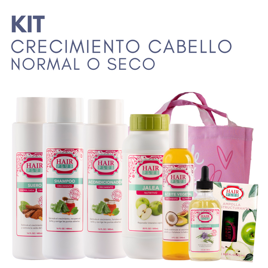 KIT CRECIMIENTO CABELLO NORMAL O SECO