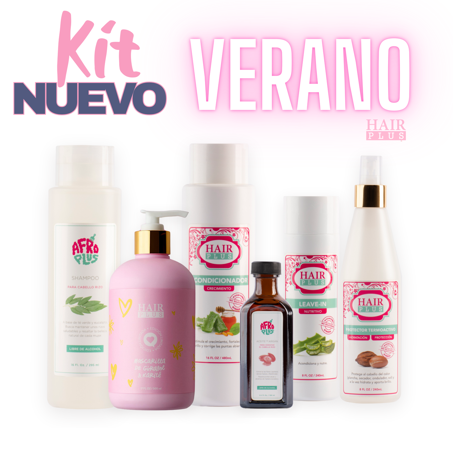 KIT DE VERANO HAIR PLUS